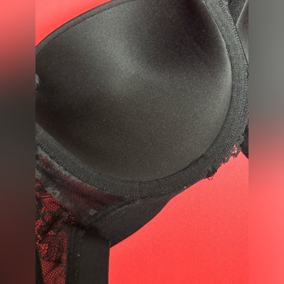 BRA 36C Black MAIDENFORM se1102 push-up, underwire, convertible strapless 3438 L - Picture 9 of 11